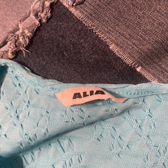 Alia aqua ladies T-shirt. 3xl - Picture 2 of 3